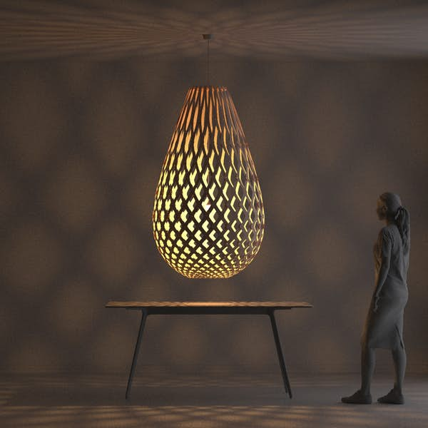 David Trubridge - Koura Pendant Light