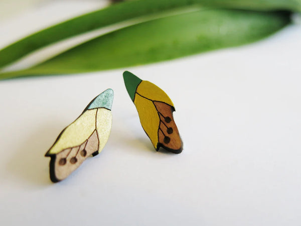 Kowhai Rimu Earrings