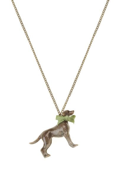 Weimaraner Necklace