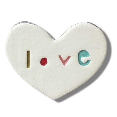 Love Heart Ceramic Tile