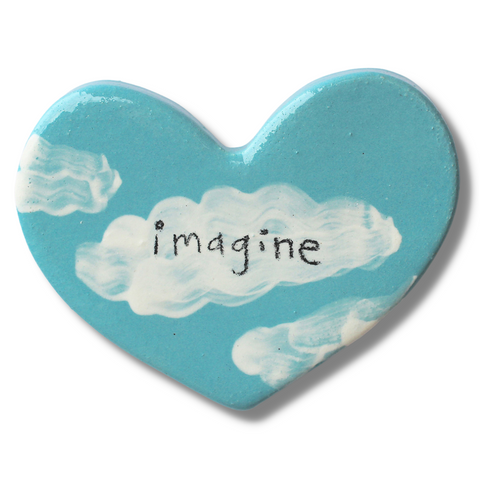 Imagine Heart Ceramic Tile