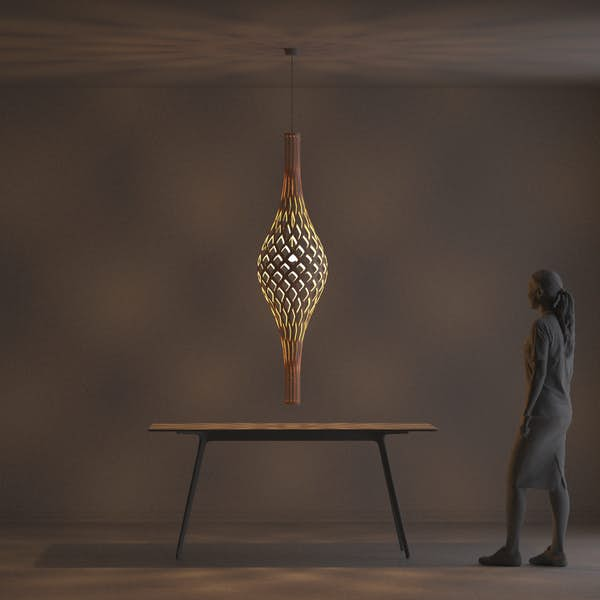 David Trubridge - Nikau Pendant Light