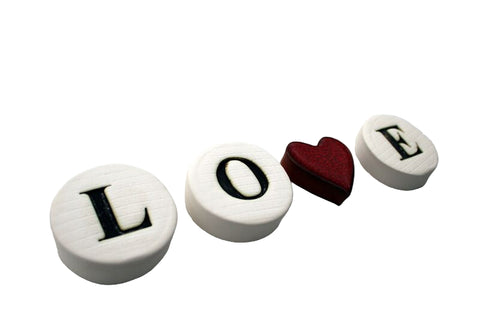 Word Pebbles Ceramic Wall Art M Ceramics Love