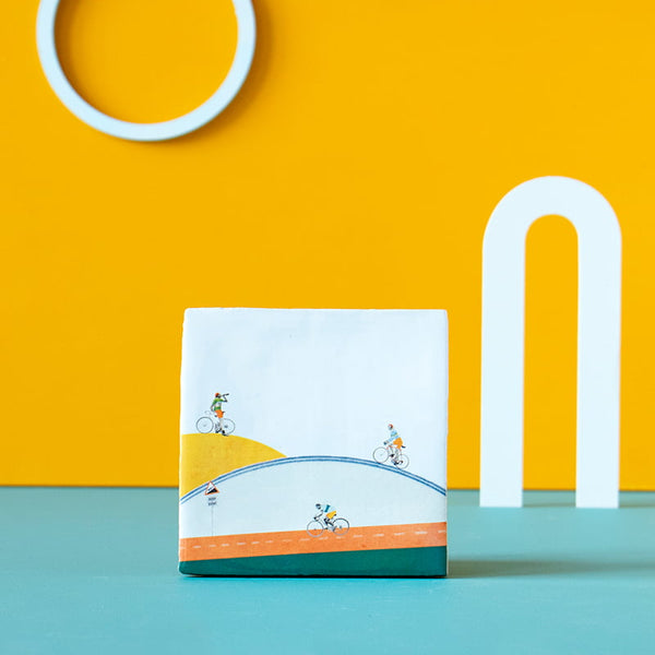 Pedal Power Ceramic Tile Tile Storytiles