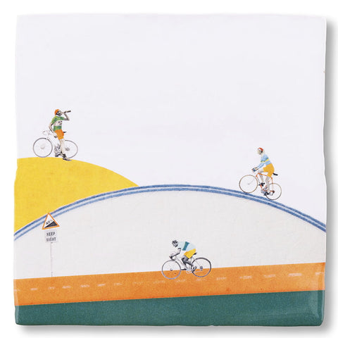 Pedal Power Ceramic Tile Tile Storytiles