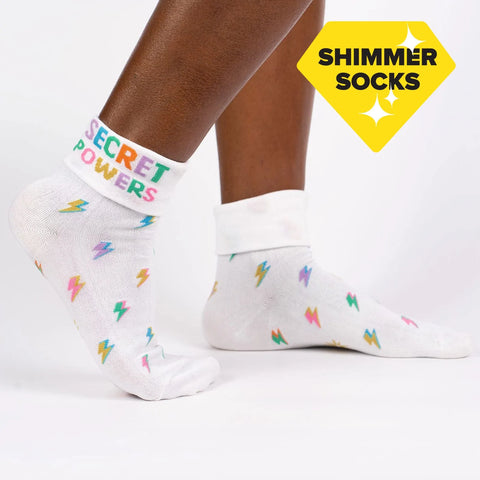 Secret Powers - Women's Socks Turn Cuff