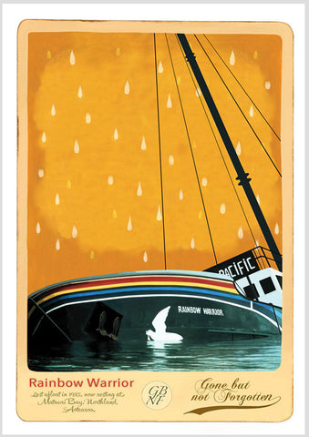 Rainbow Warrior - Art Print - Marika Jones - Design Withdrawals