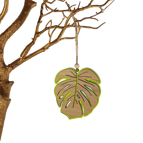 Hanging Ornament - Monstera