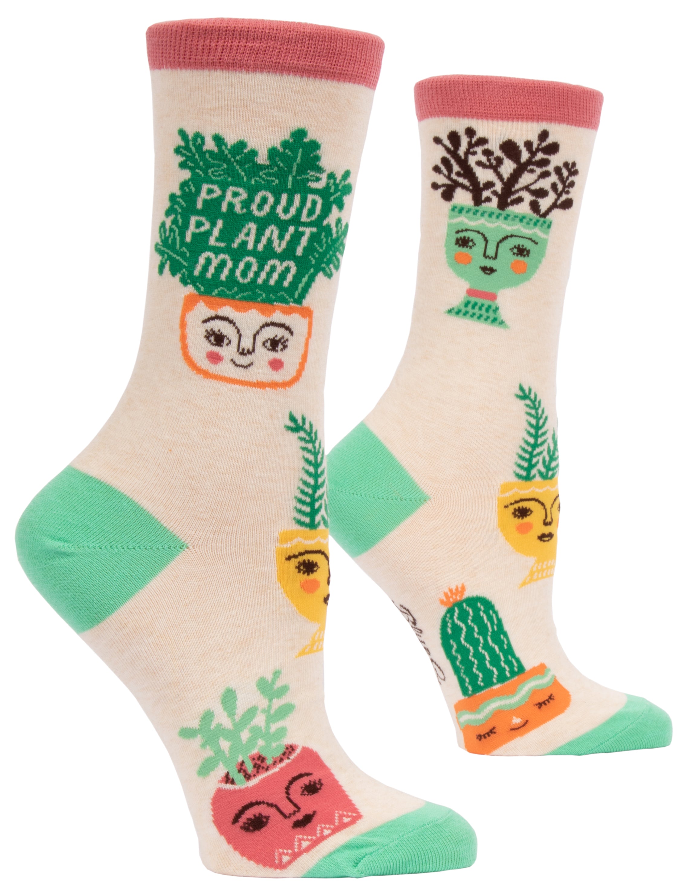 Proud Plant Mom Crew Socks SW517