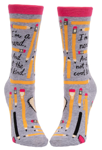 I'm A Nerd Crew Socks