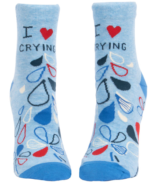 I Love Crying Ankle Socks