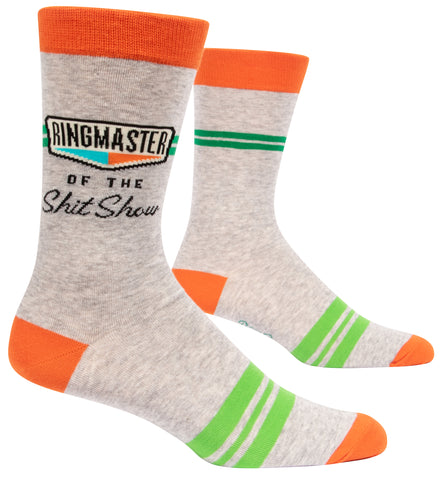 Ringmaster of the Shit Show Men's Socks