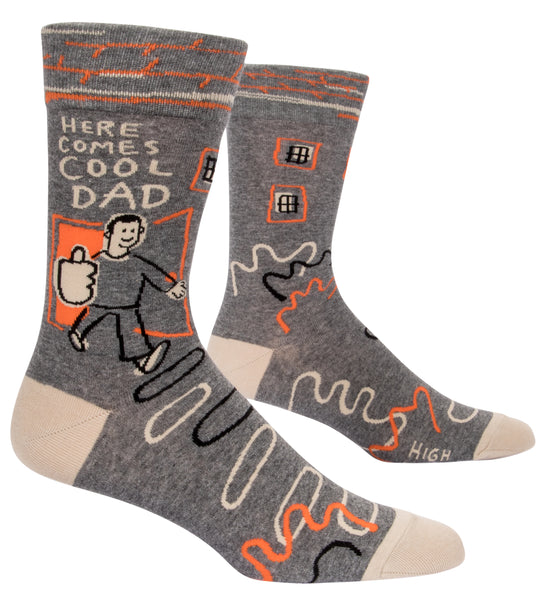 Here Comes Cool Dad Men's Socks