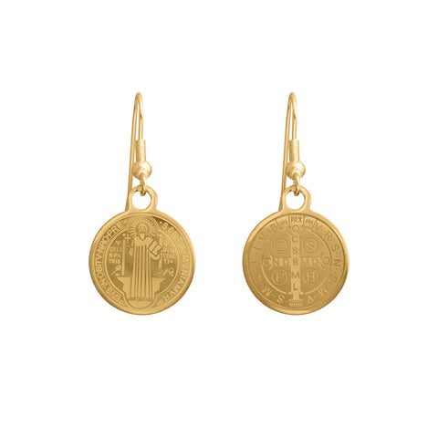 Saint Earrings | Gold or Silver