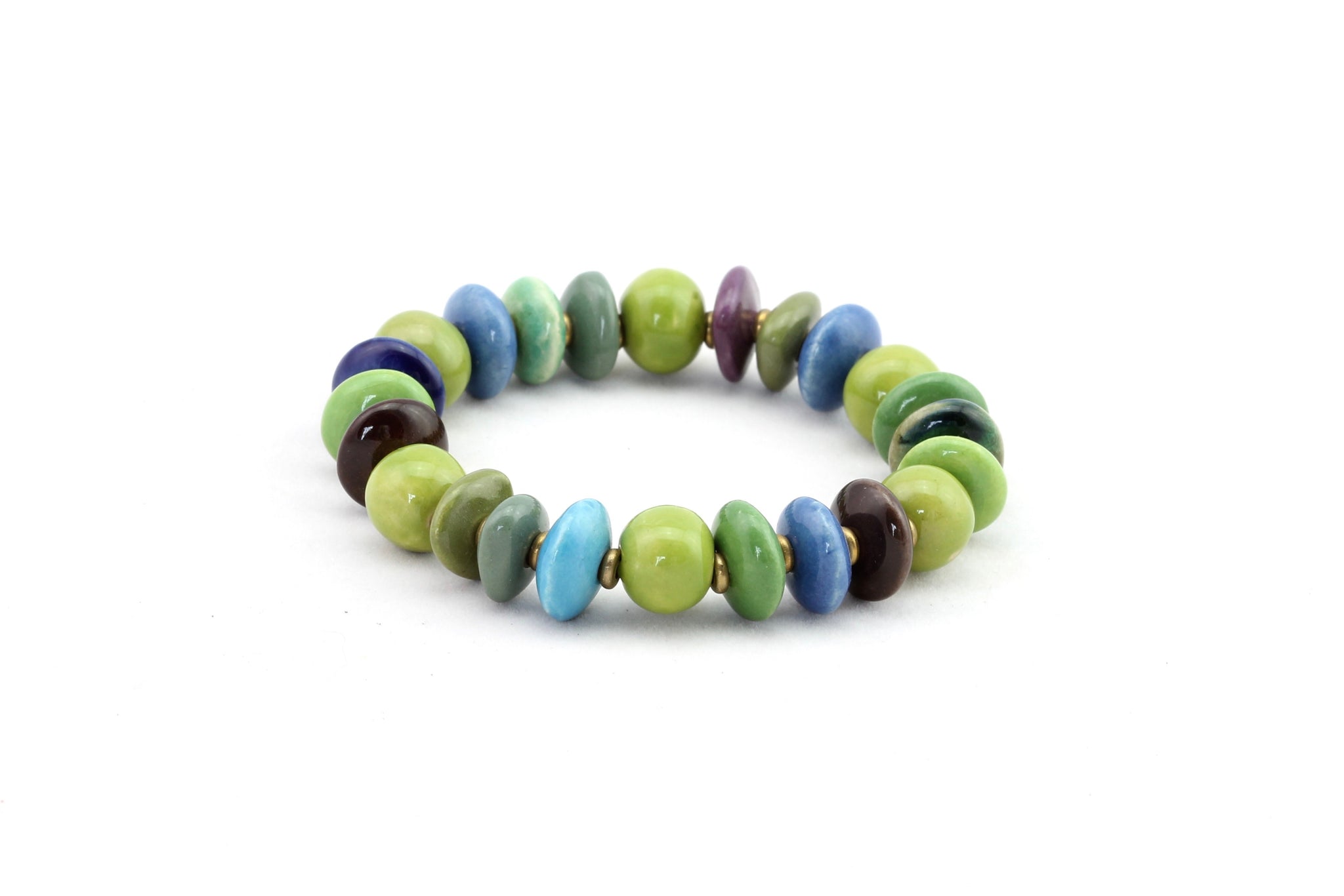 Shatzy Bracelet Bracelet Claycult Green Mix