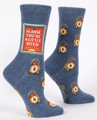 Alarm Bitch Crew Socks