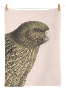 Hushed Kakapo Tea Towel