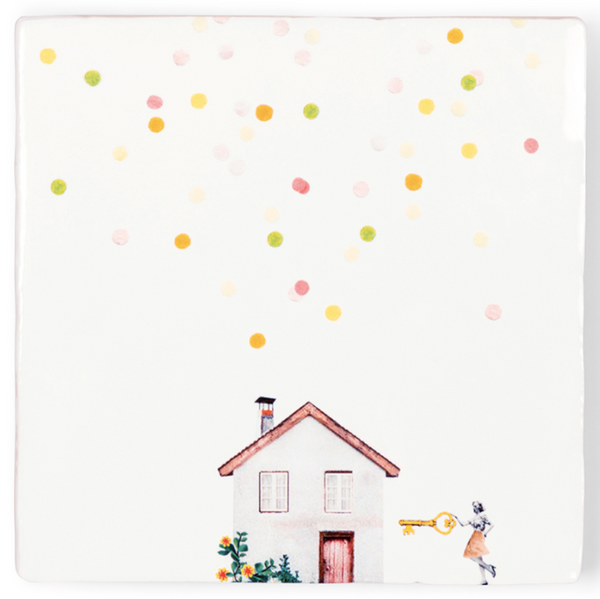 Got The Key Ceramic Tile