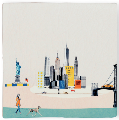 Awakening New York Ceramic Tile