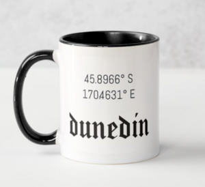 Dunedin Coordinates Mug