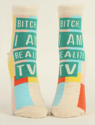 I am Reality TV Ankle Socks