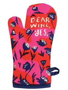 Dear Wine, Yes Oven Mitt