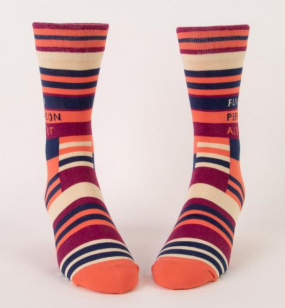 Fun Person Alert Socks