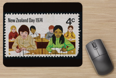 Mouse Pad - 4c New Zealand Stamp Mouse Pad Design Withdrawals