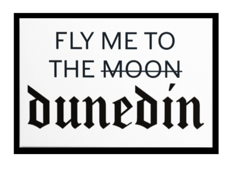 Canvas Print - Fly Me To The Moon 'Dunedin'