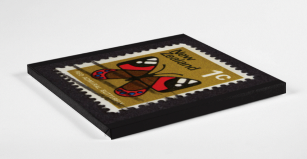 Canvas Print - 1c New Zealand Stamp