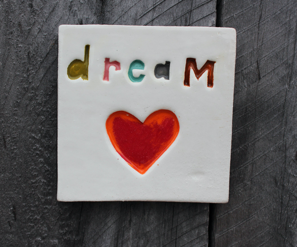 Dream Square Ceramic Tile Wall Art M Ceramics