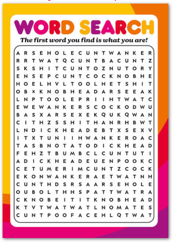 Card - Word Search