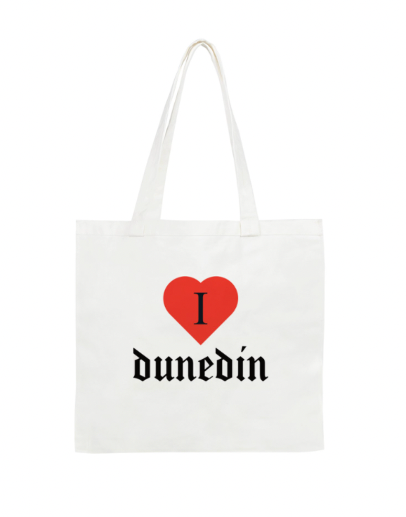 I Love Dunedin Cotton Tote Bag