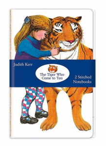 Tiger Hug - Stitched Notebook