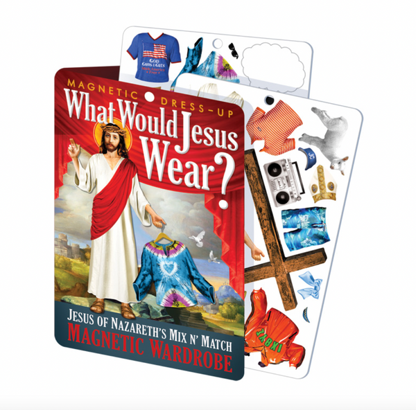 What Would Jesus Wear Magnetic Dress Up Magnets The Unemployed Philosophers Guild