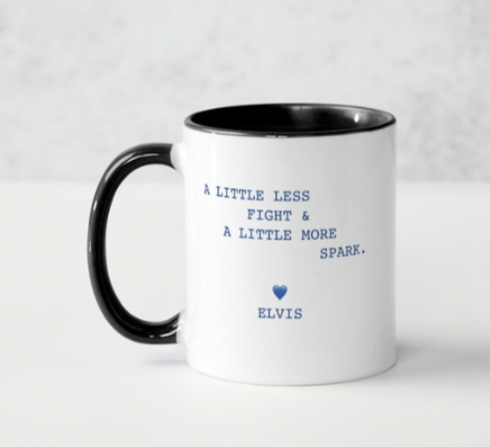 Lyrics Mug - A Little Less Fight