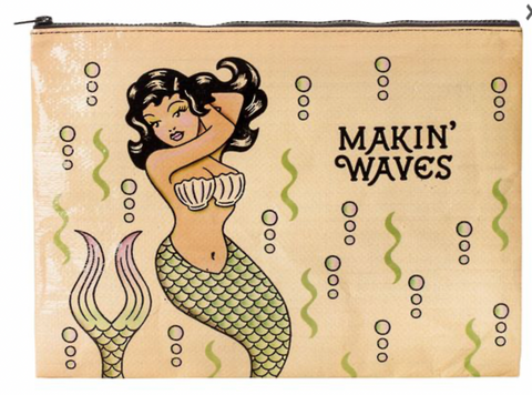 Makin' Waves - Jumbo Zipper Pouch