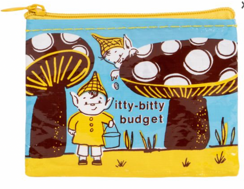 Itty Bitty Budget - Coin Purse Purse BlueQ