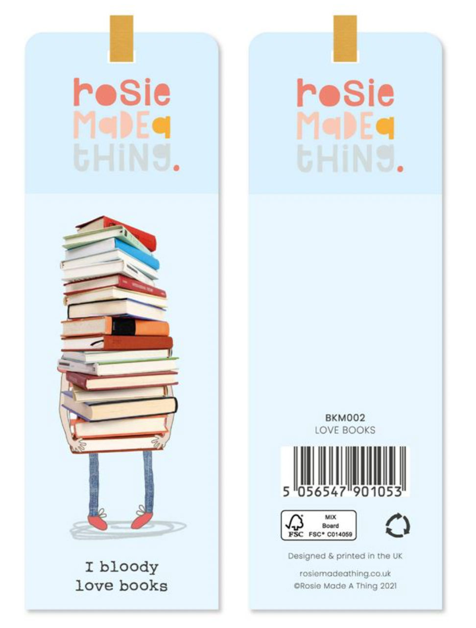 Love Books Bookmark