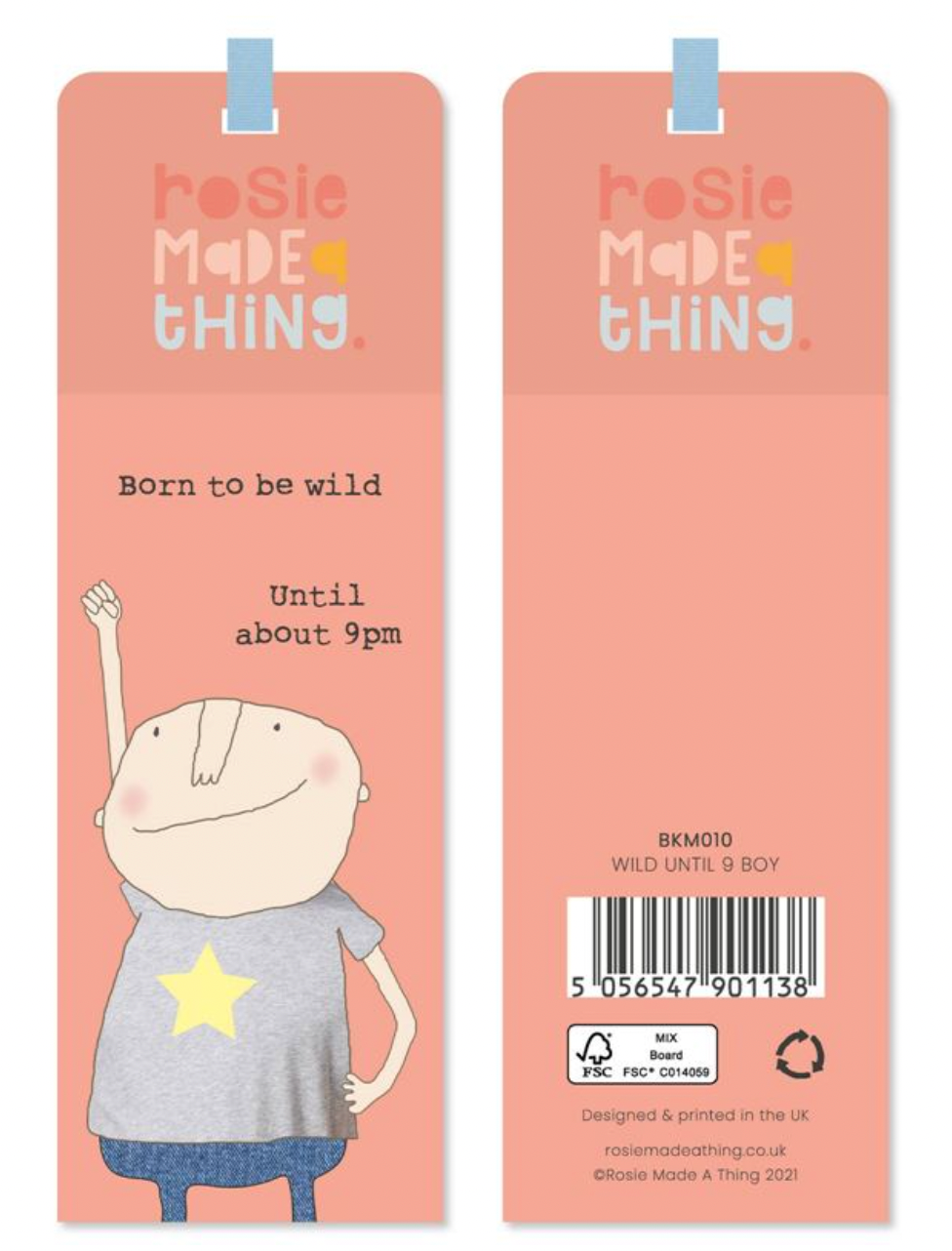 Wild Till Nine Bookmark