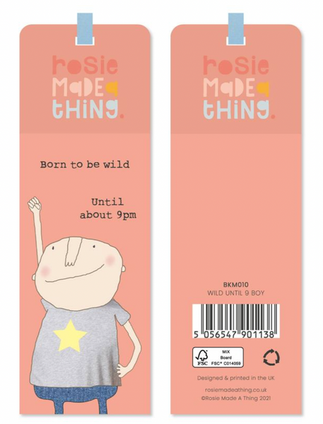 Wild Till Nine Bookmark Bookmark Rosie Made A Thing