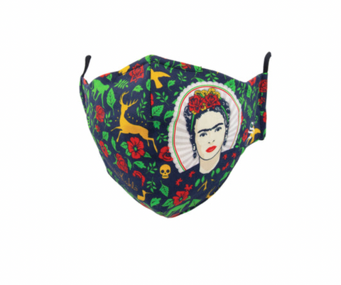 Frida Flower Face Masks - Adult