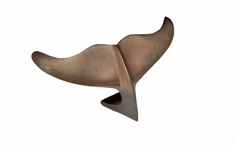 Bronze Desktop Whale Tail