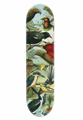Native Birds of NZ - Skate Deck Skate Deck 100% NZ