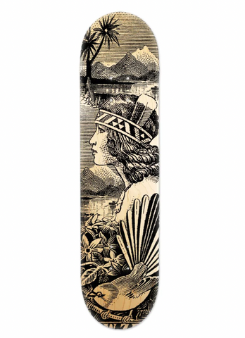 Wahine Stamp - Skate Deck Skate Deck 100% NZ