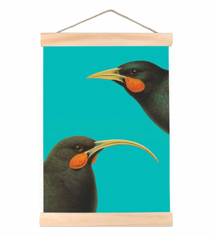 Bright Huia - Wall Chart