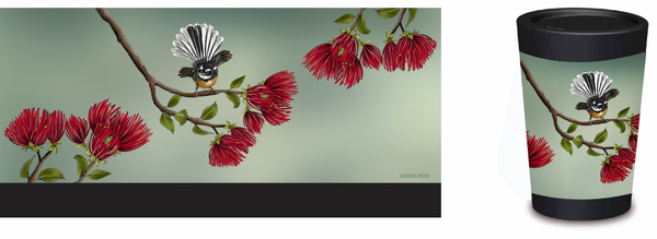 CUPPA COFFEE CUP - Pohutukawa Fantail Mug Just Great Design