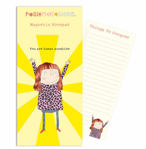 Magnetic List Pad - Human Sunshine