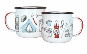 Glamping Enamel Mug