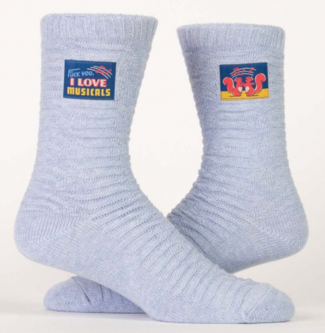 Fuck You, I Love Musicals TAG Socks Socks BlueQ